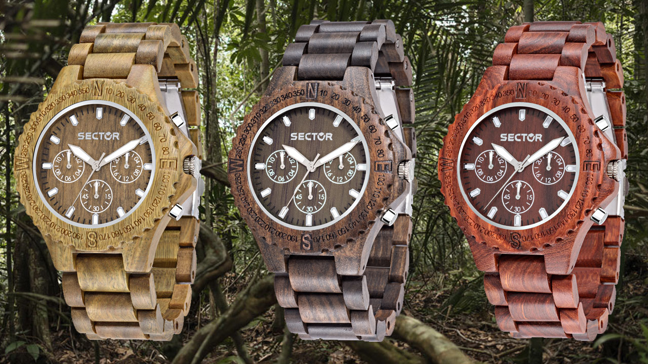 orologi legno uomo