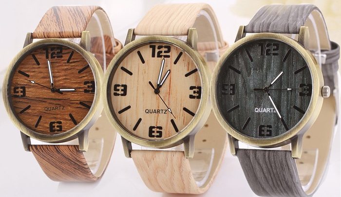 marche orologi in legno